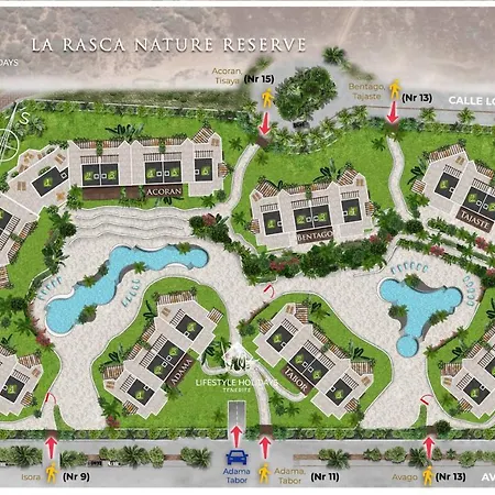 Dom wakacyjny Jardines - Acoran 1,2 Nature Reserve View 1b *