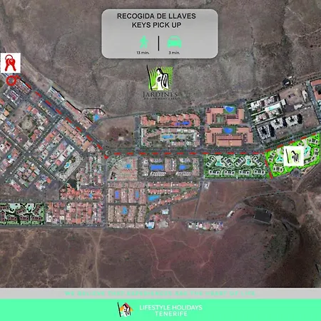 Holiday home Jardines - Acoran 1,2 Nature Reserve View 1b Palm-mar