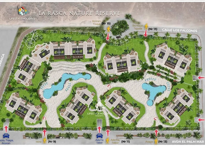 Dom wakacyjny Jardines - Acoran 1,2 Nature Reserve View 1b *